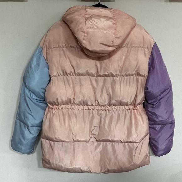 Olivia Rubin Misha Puffer in Colorblock Pastel - Picture 9 of 15
